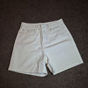 Women's White Shorts